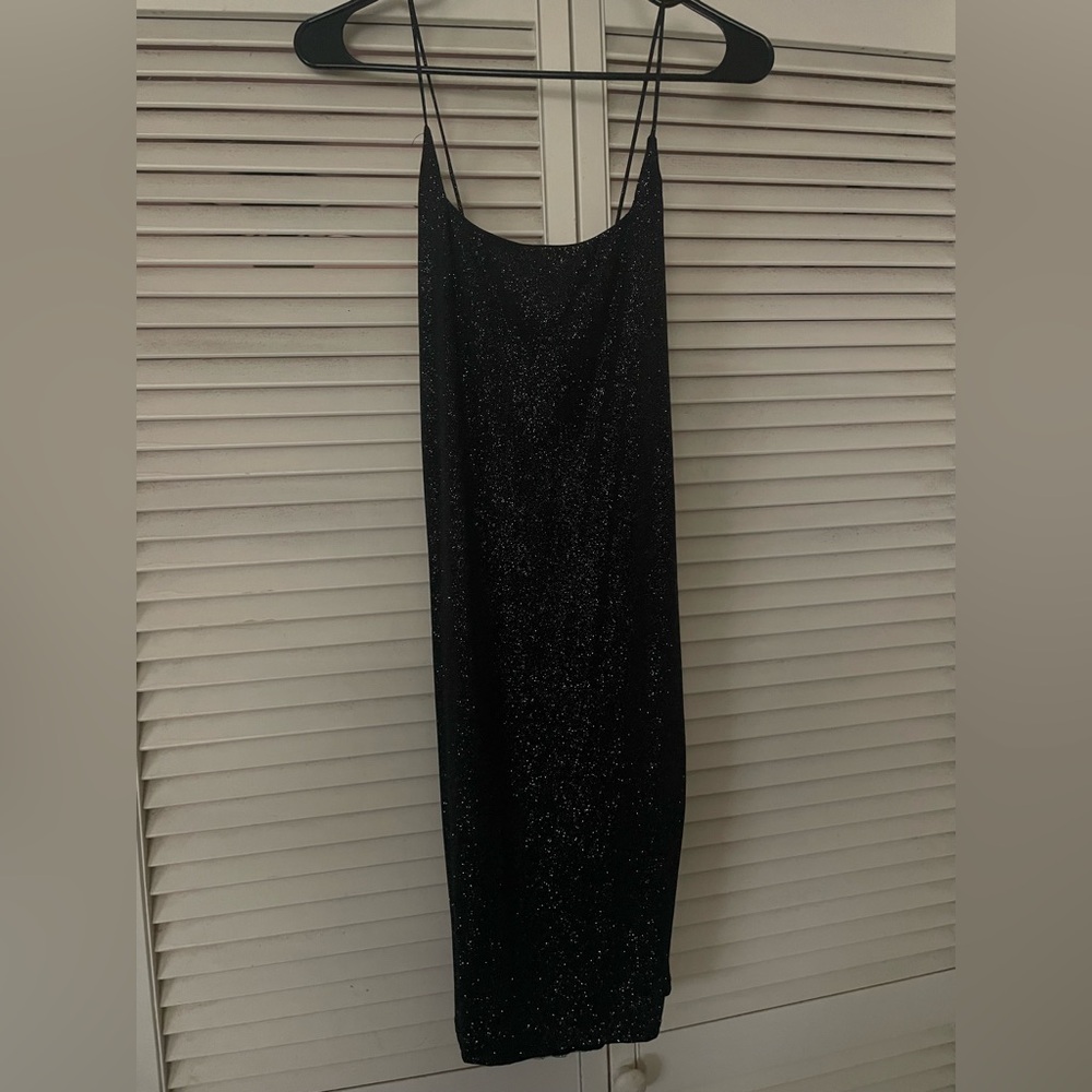 Black sparkly dress